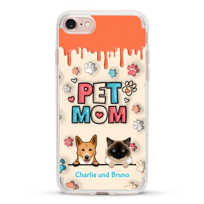 Petmom (3D Optik) - Individuelle Handyhülle