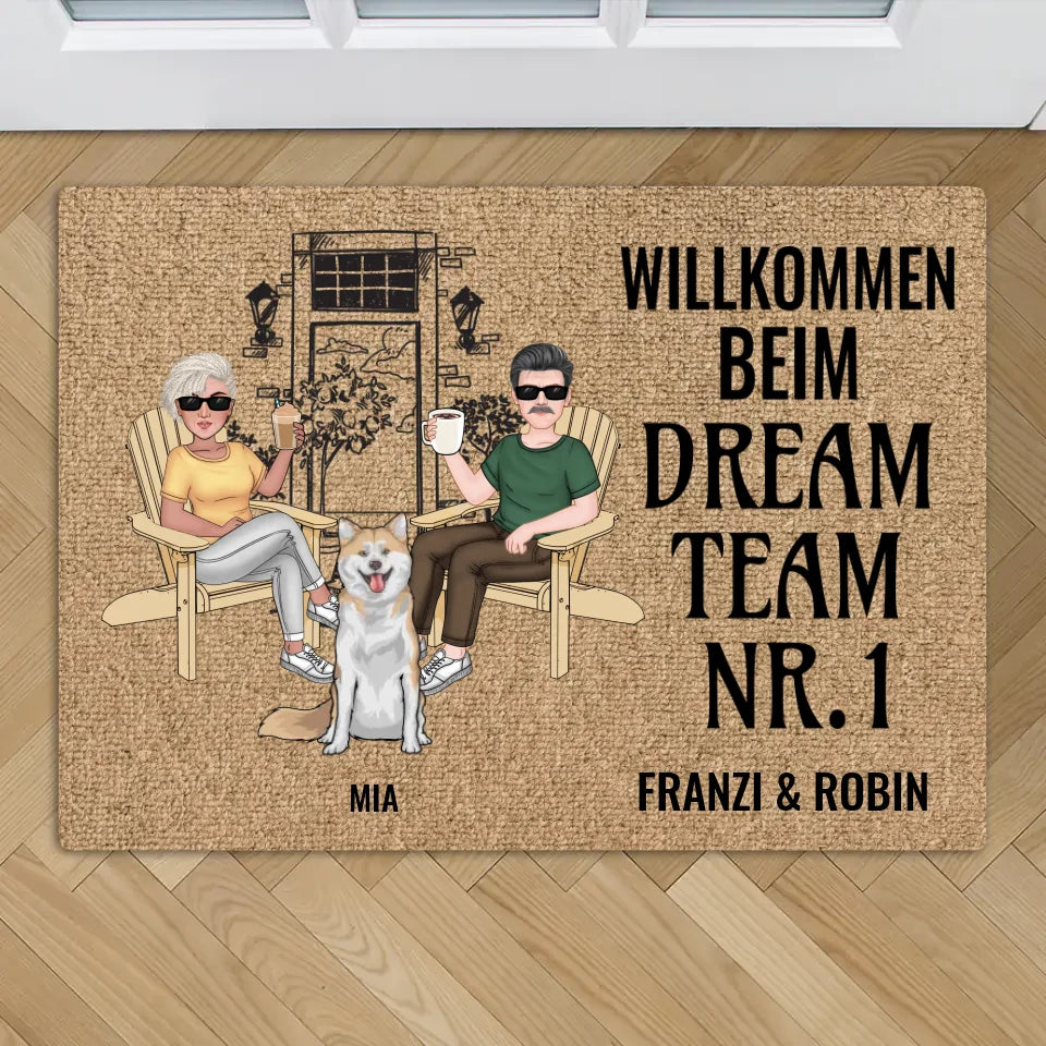 Dream Team Nr. 1 - Individuelle Fußmatte