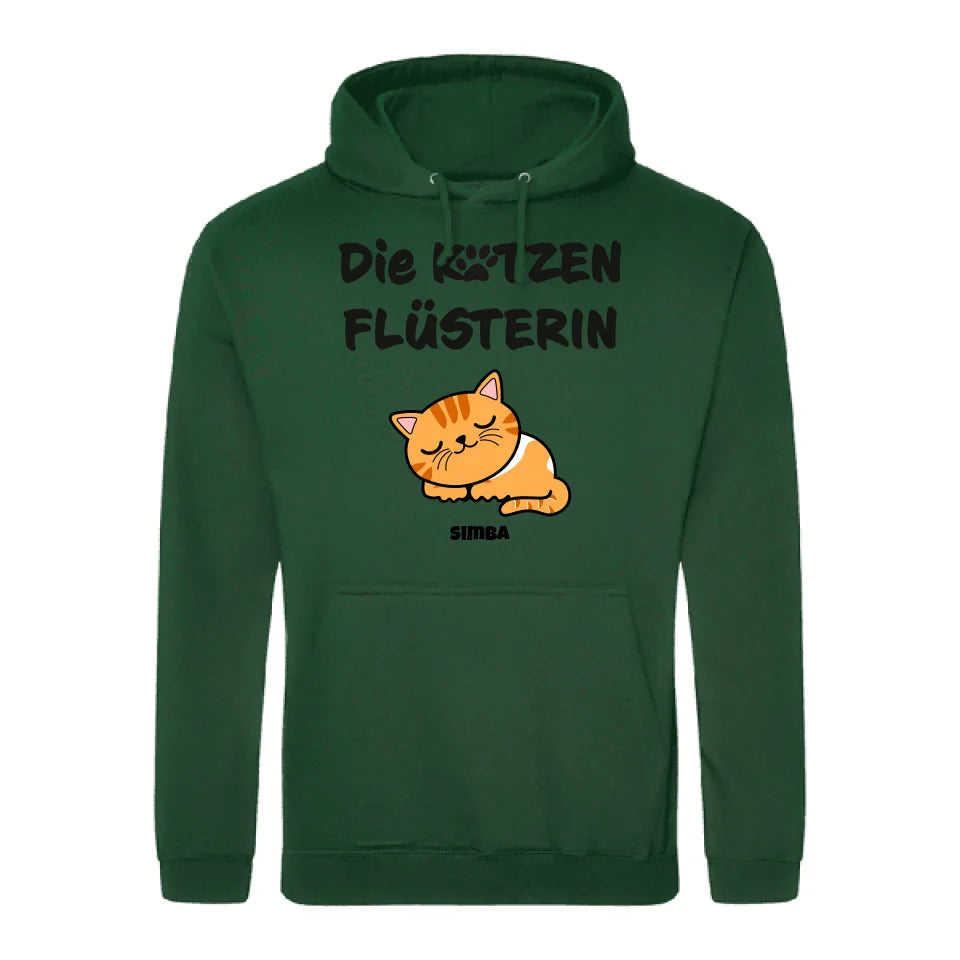 Die Katzenflüsterin - Individueller Hoodie