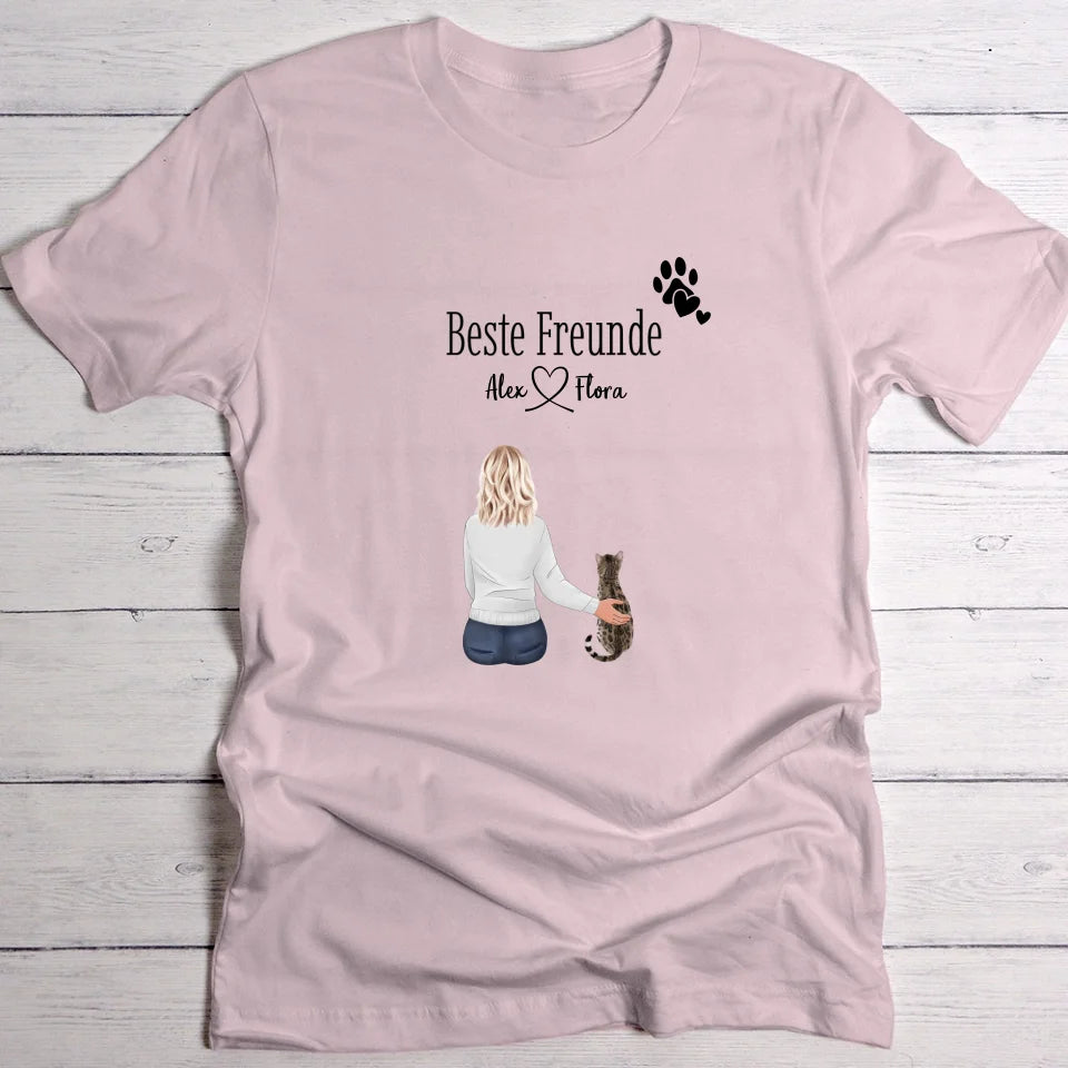 Beste Freunde - Individuelles T-Shirt