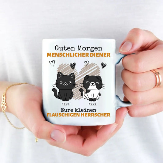 Flauschige Herrscher - Individuelle Tasse