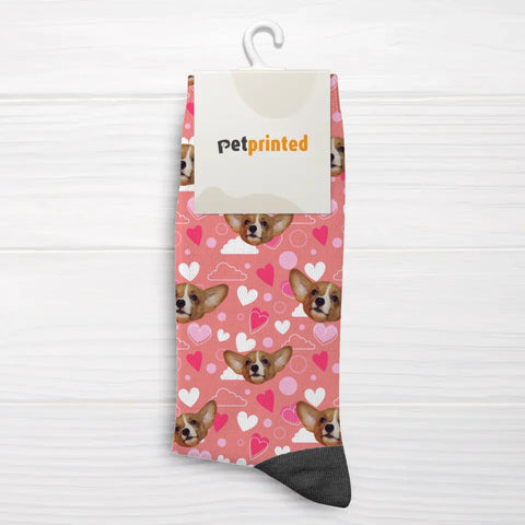 Herzmuster - Individuelle Socken - Featured Image