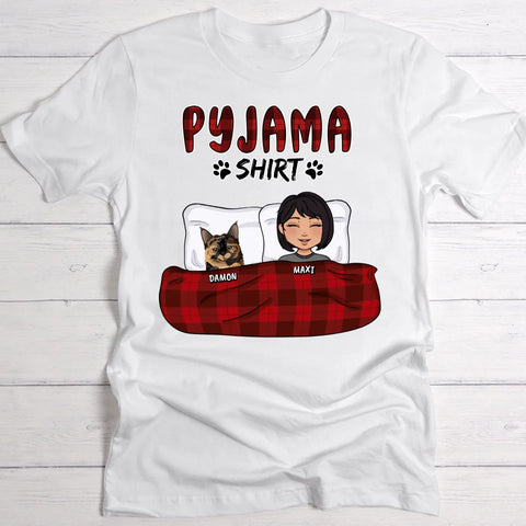 Mein Pyjama Shirt - Individuelles T-Shirt - Featured Image