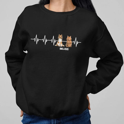 Herzschlag - Individuelles Sweatshirt - Featured Image