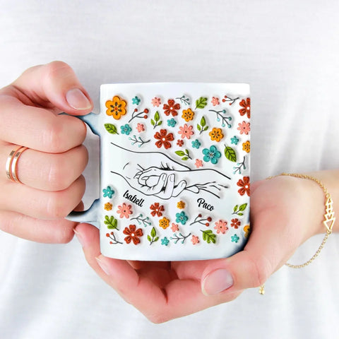 Hand und Pfote (3D Optik) - Individuelle Tasse - Featured Image