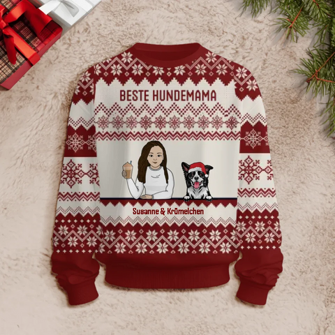 Beste Tiereltern - Individueller Ugly Christmas Sweater - Featured Image