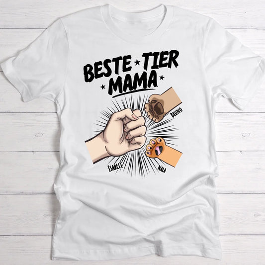 Die besten Haustiereltern - Individuelles T-shirt