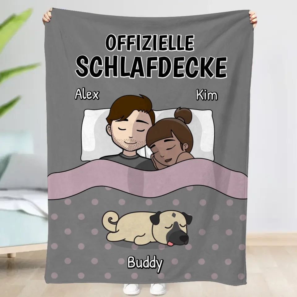 Kuscheln mit Fellnasen - Individuelle Decke