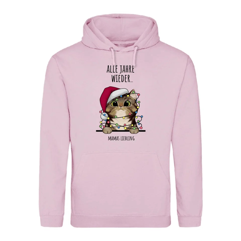 Schnurrige Weihnachten - Individueller Hoodie