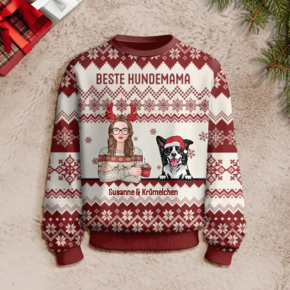 Beste Tiereltern - Individueller Ugly Christmas Sweater