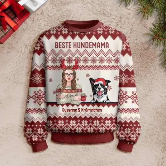 Beste Tiereltern - Individueller Ugly Christmas Sweater