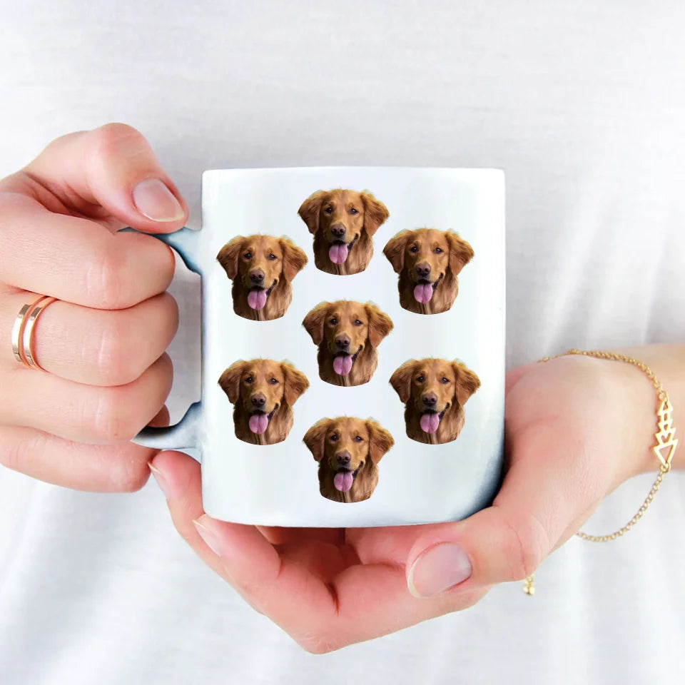 Dein Tierportrait Muster - Individuelle Tasse