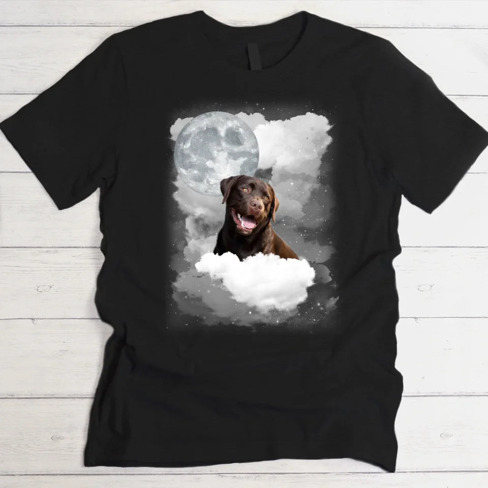 Three paws moon - Individuelles T-Shirt