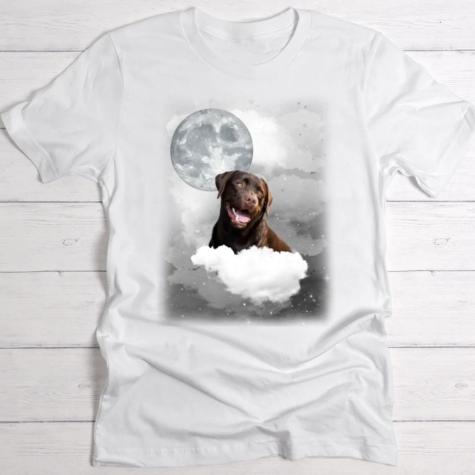 Three paws moon - Individuelles T-Shirt