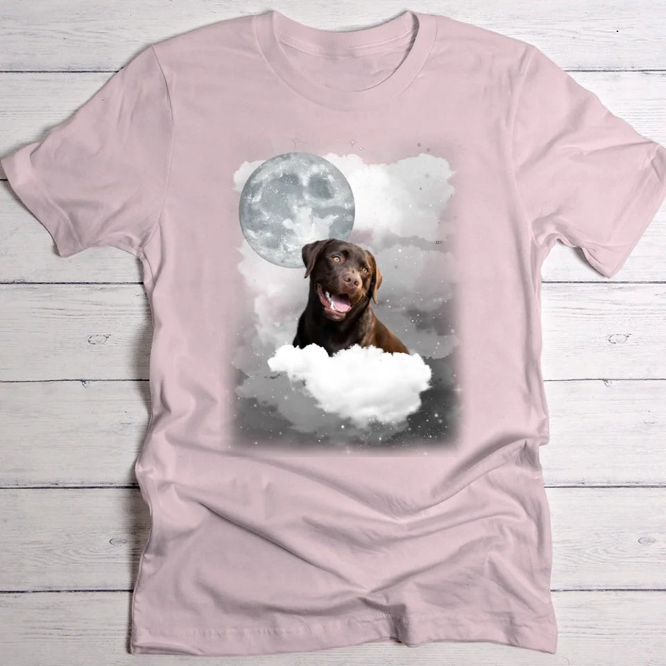 Three paws moon - Individuelles T-Shirt