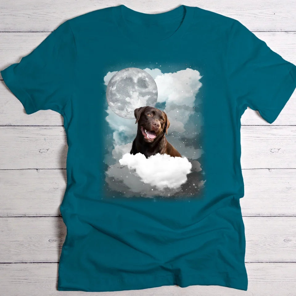 Three paws moon - Individuelles T-Shirt