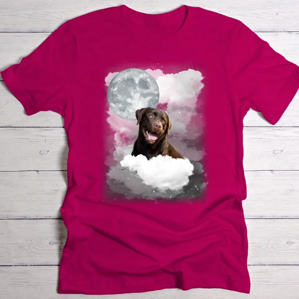 Three paws moon - Individuelles T-Shirt