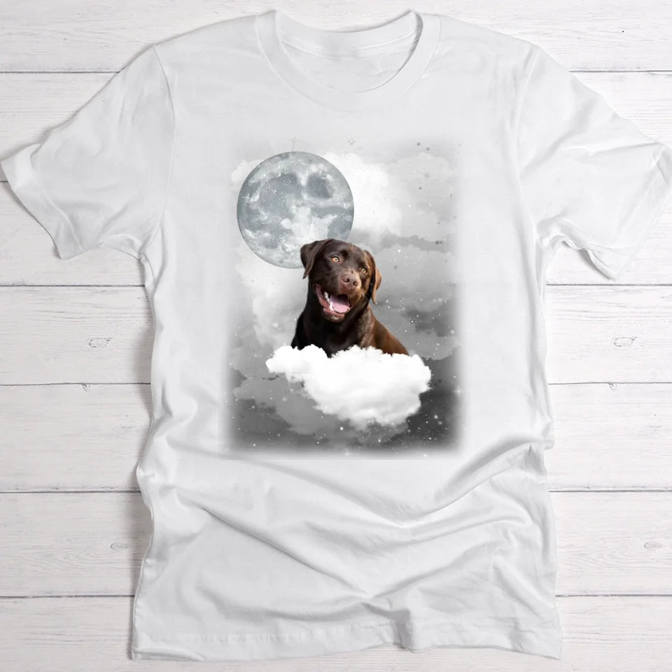 Three paws moon - Individuelles T-Shirt