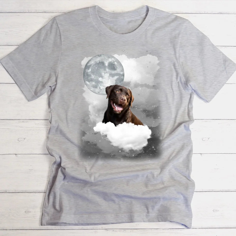 Three paws moon - Individuelles T-Shirt