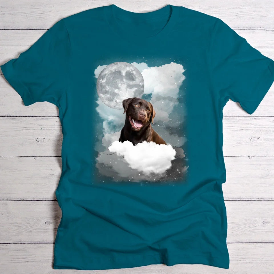 Three paws moon - Individuelles T-Shirt