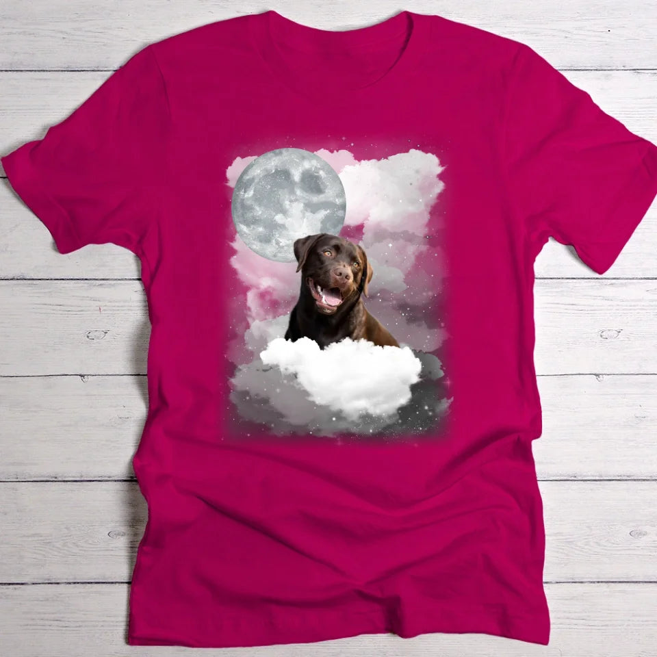 Three paws moon - Individuelles T-Shirt