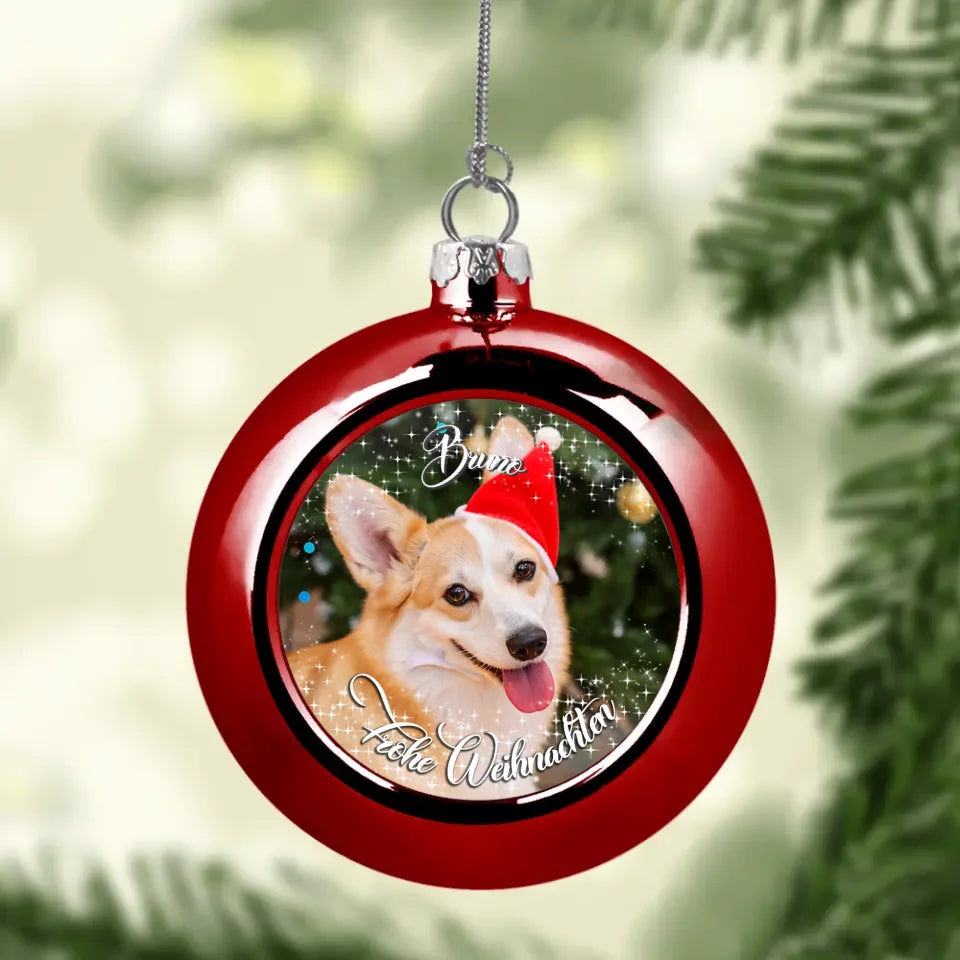 Dein Foto - Individuelle Christbaumkugel