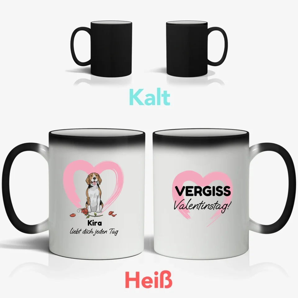 Dein Hund liebt dich - Individuelle Tasse