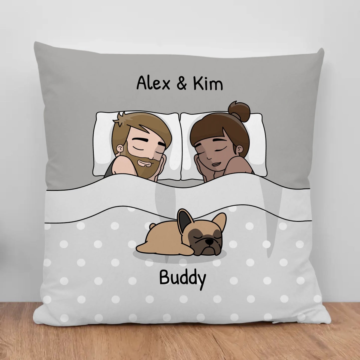 Kuschelzeit mit Fellnasen - Individuelles Kissen