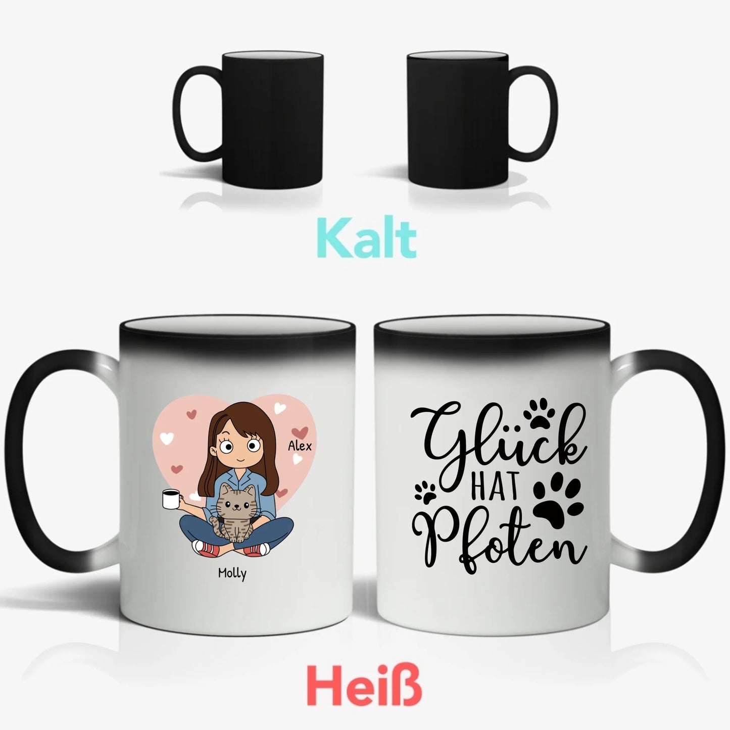 Haustiereltern - Individuelle Tasse (Comic Style)