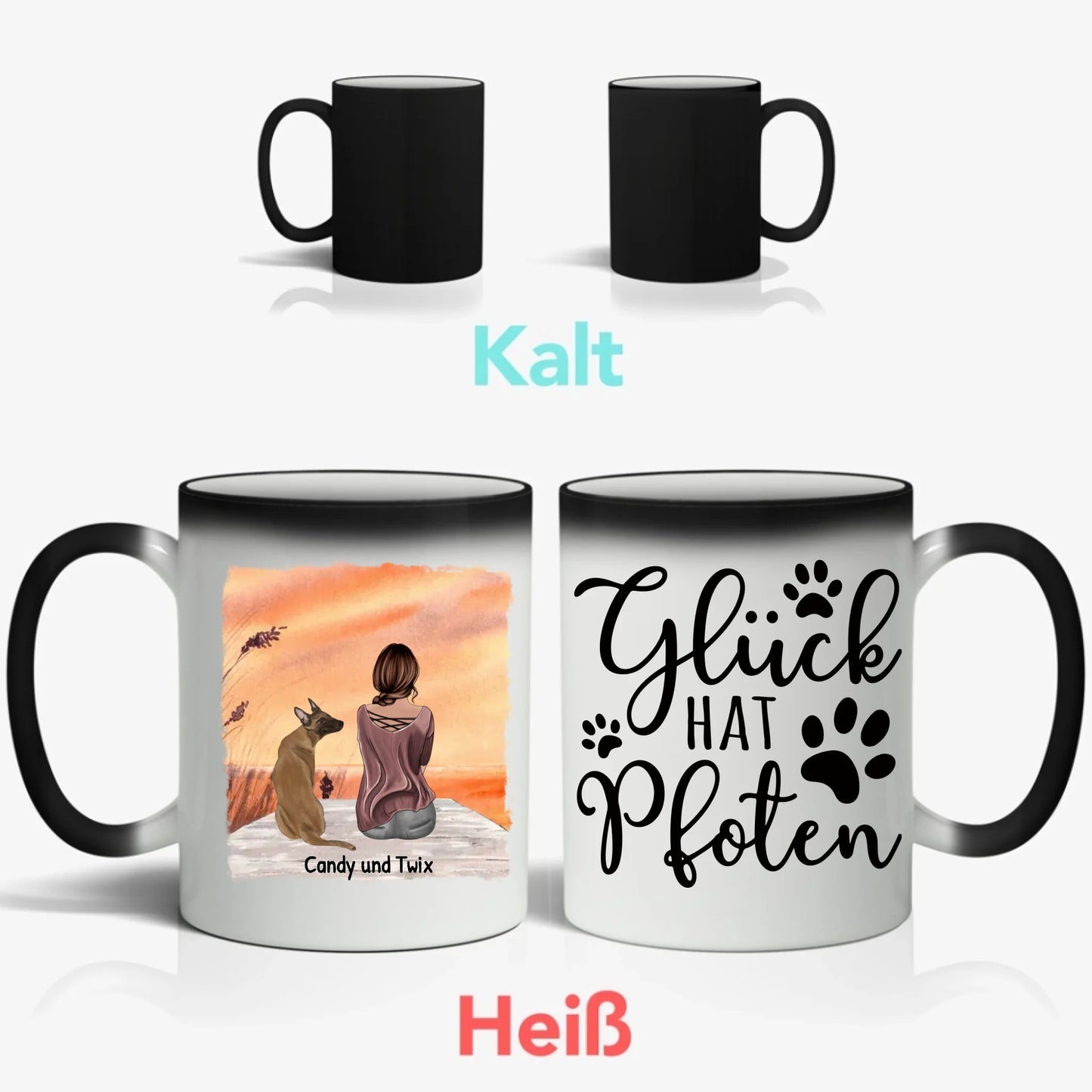 Unterwegs mit Haustier - Individuelle Tasse