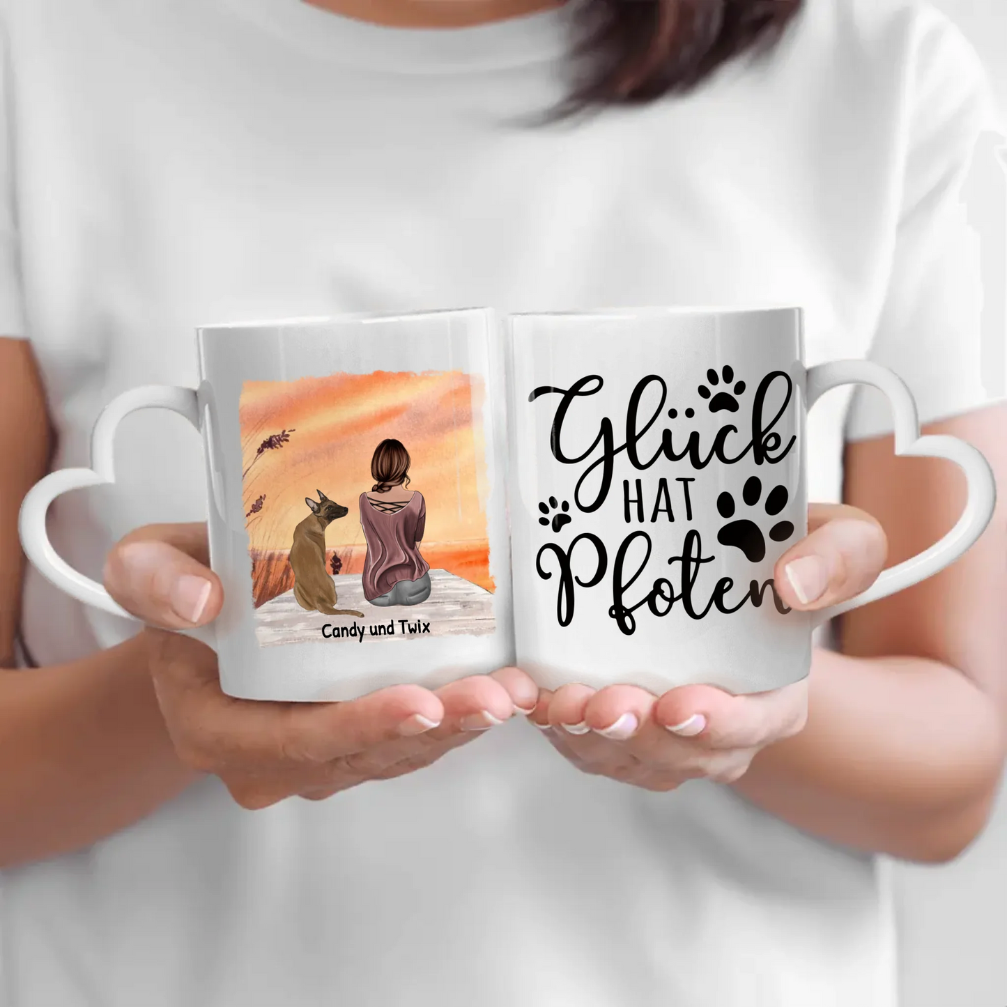 Unterwegs mit Haustier - Individuelle Tasse