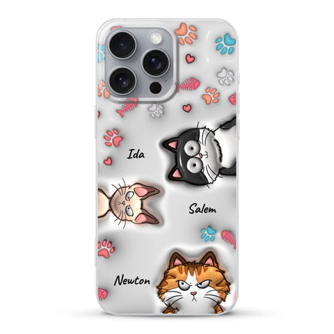 Süße Katzen (3D Optik) - Individuelle Handyhülle - Featured Image
