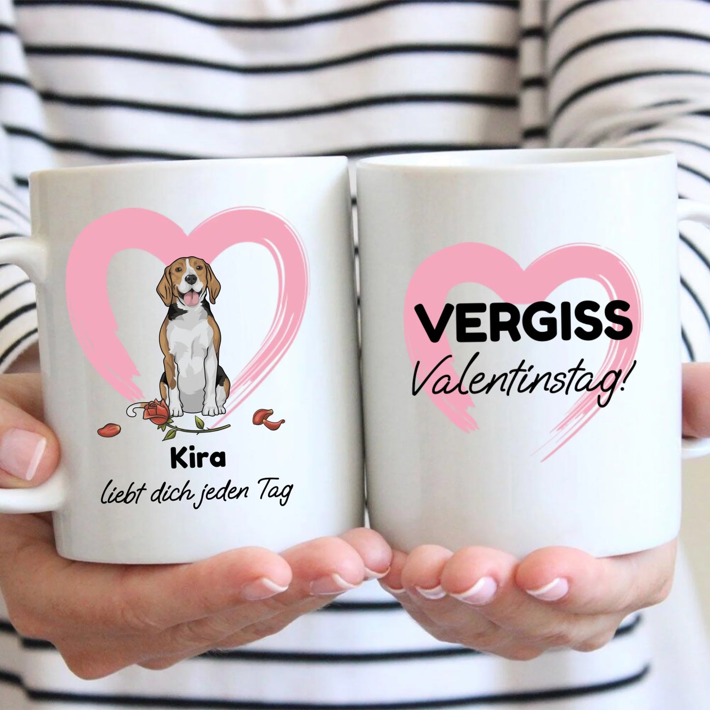 Dein Hund liebt dich - Individuelle Tasse