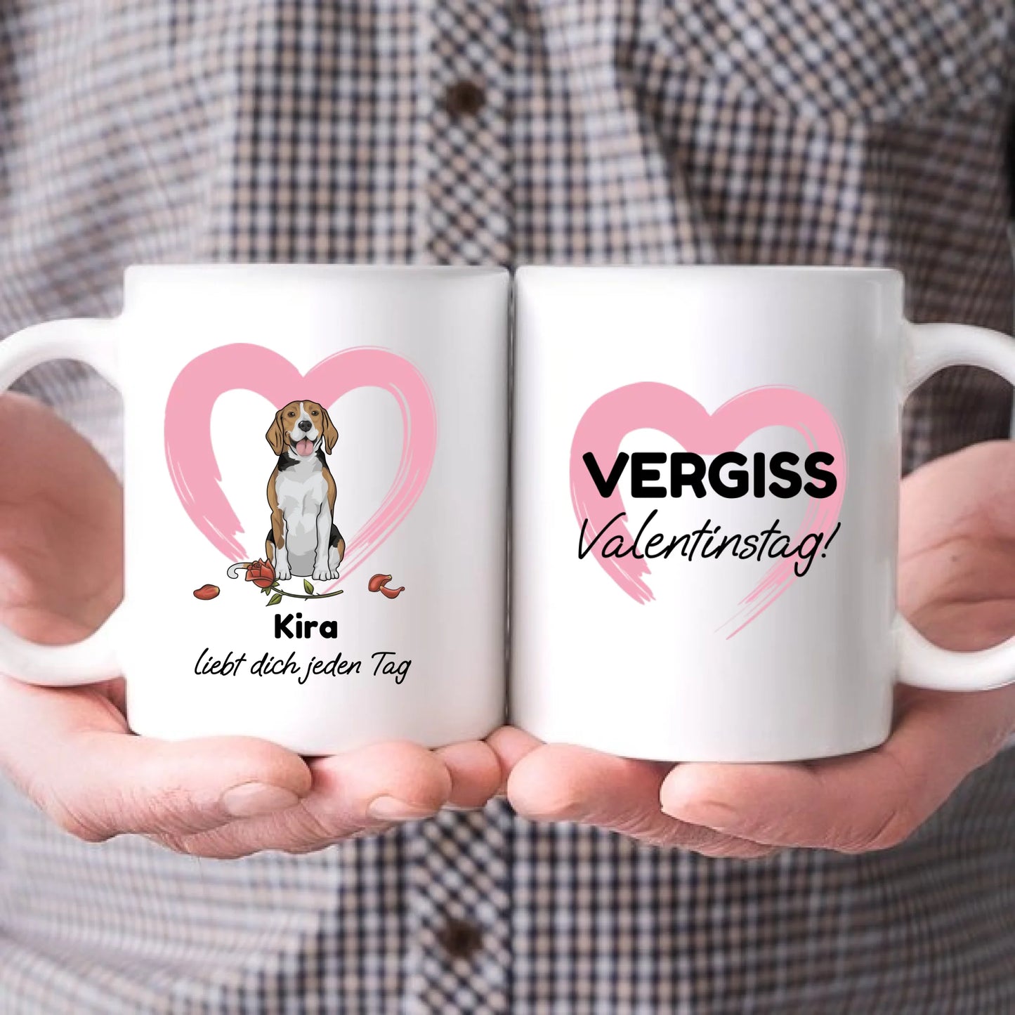 Dein Hund liebt dich - Individuelle Tasse
