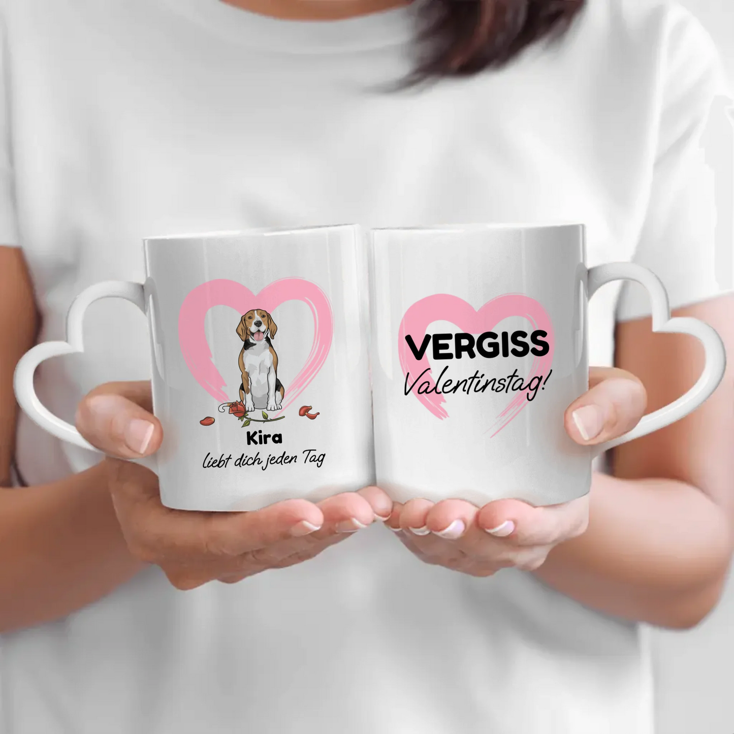 Dein Hund liebt dich - Individuelle Tasse