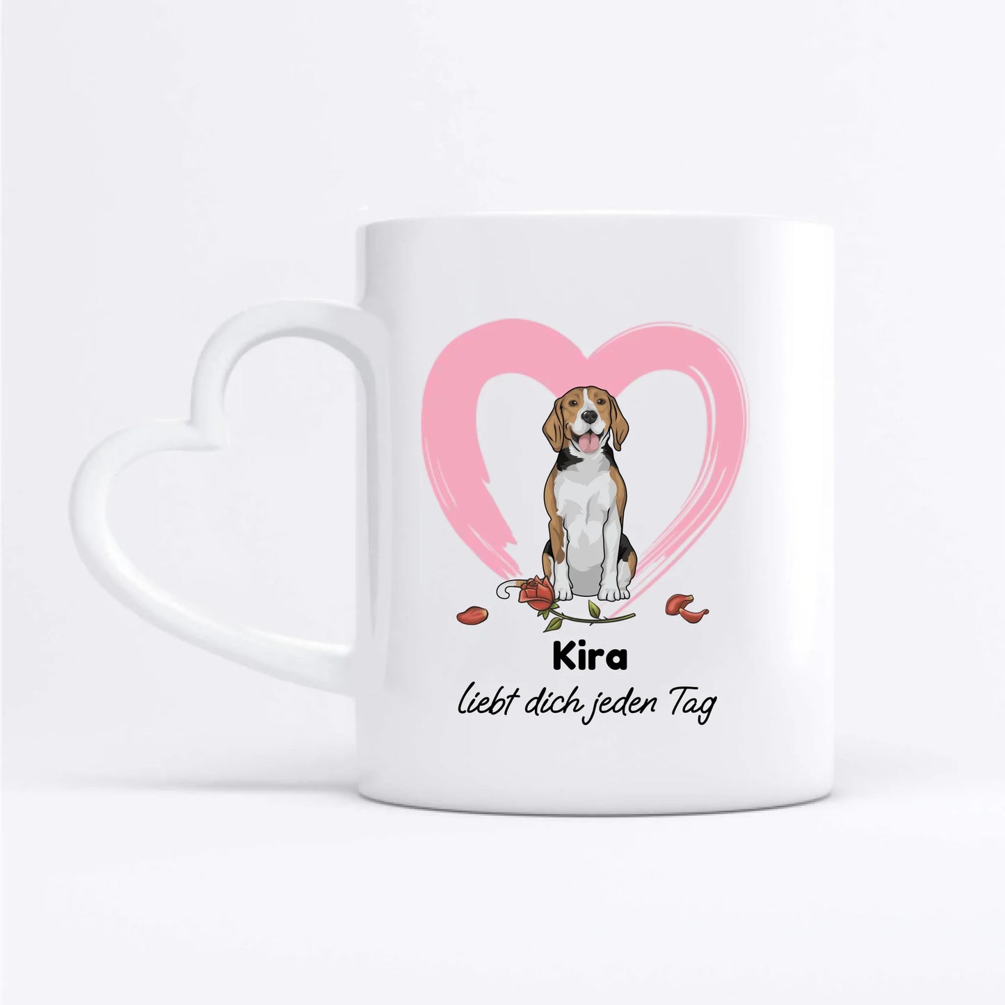Dein Hund liebt dich - Individuelle Tasse