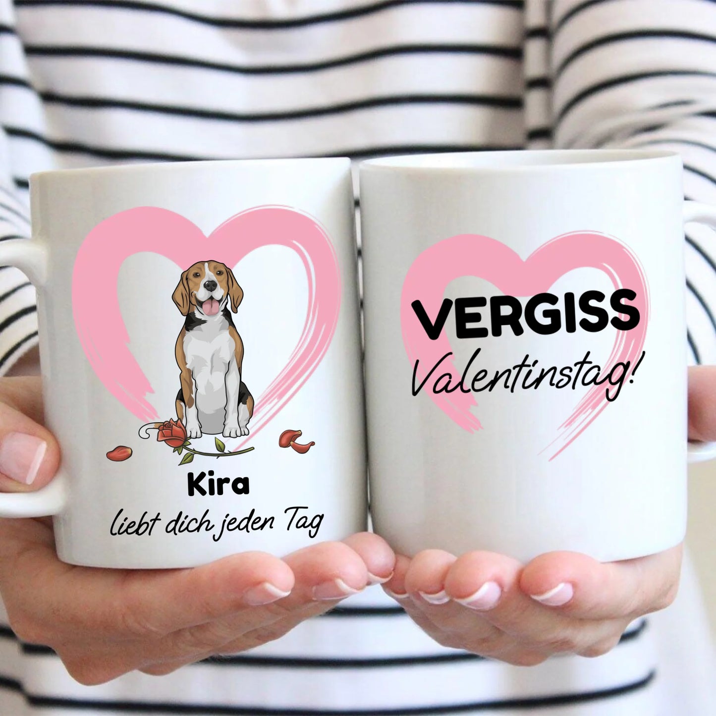 Dein Hund liebt dich - Individuelle Tasse