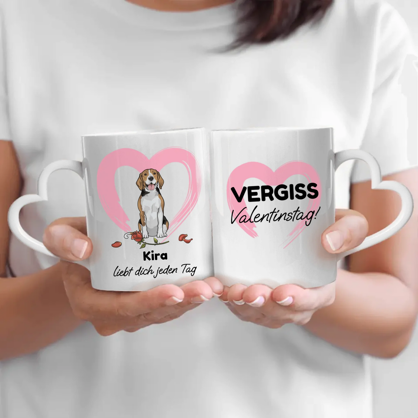 Dein Hund liebt dich - Individuelle Tasse