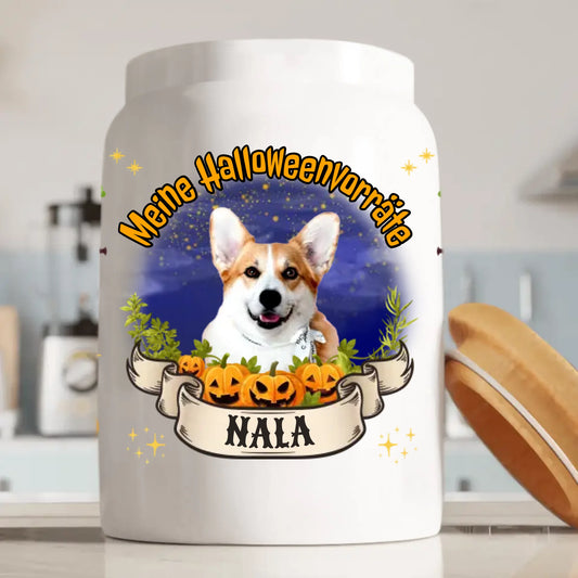 Halloweenvorrat - Individuelle Leckerlidose