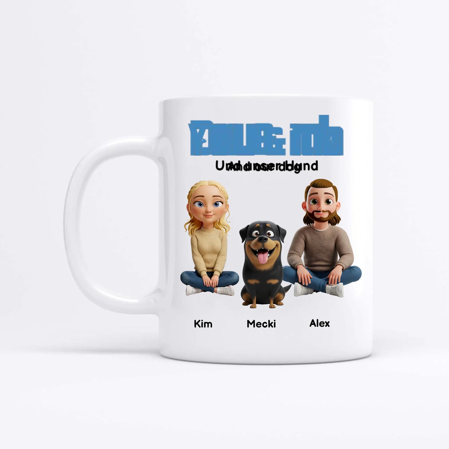 Du & Ich und die Tiere - Individuelle Tasse