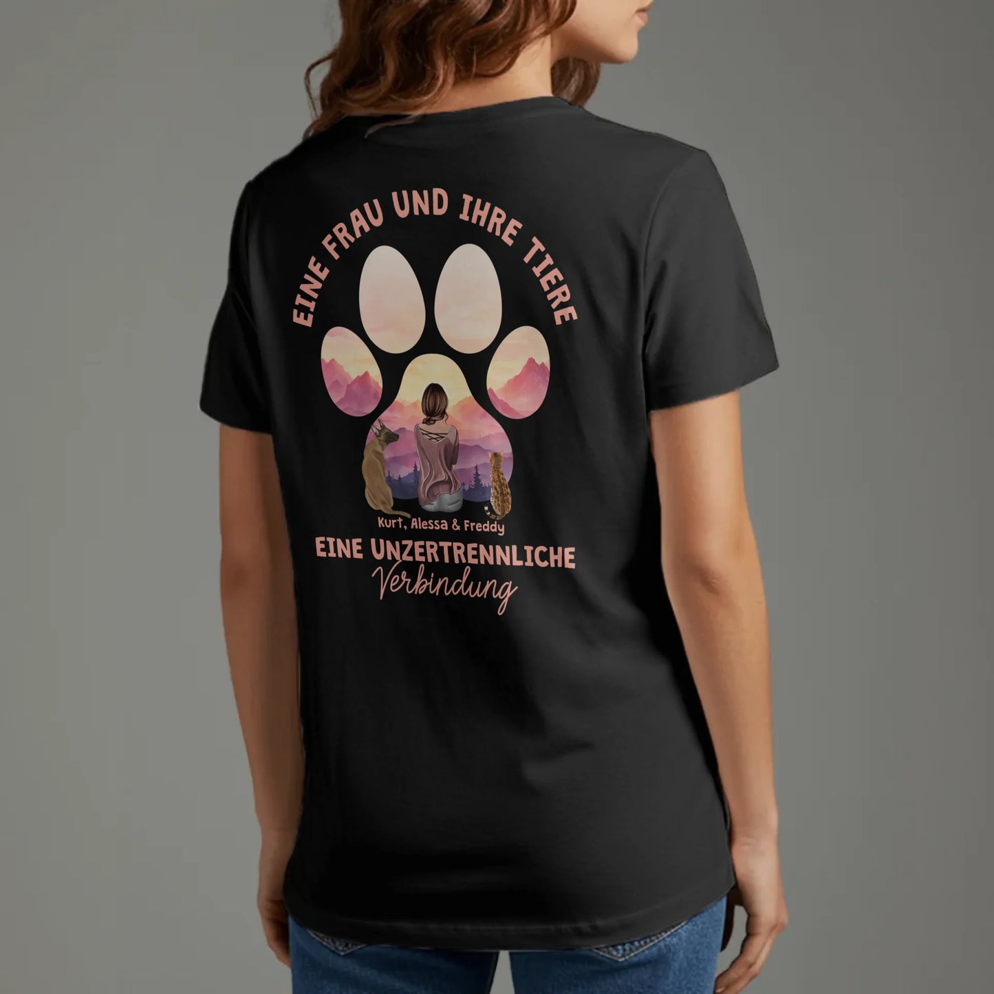 Unzertrennliche Verbindung - Individuelles T-Shirt