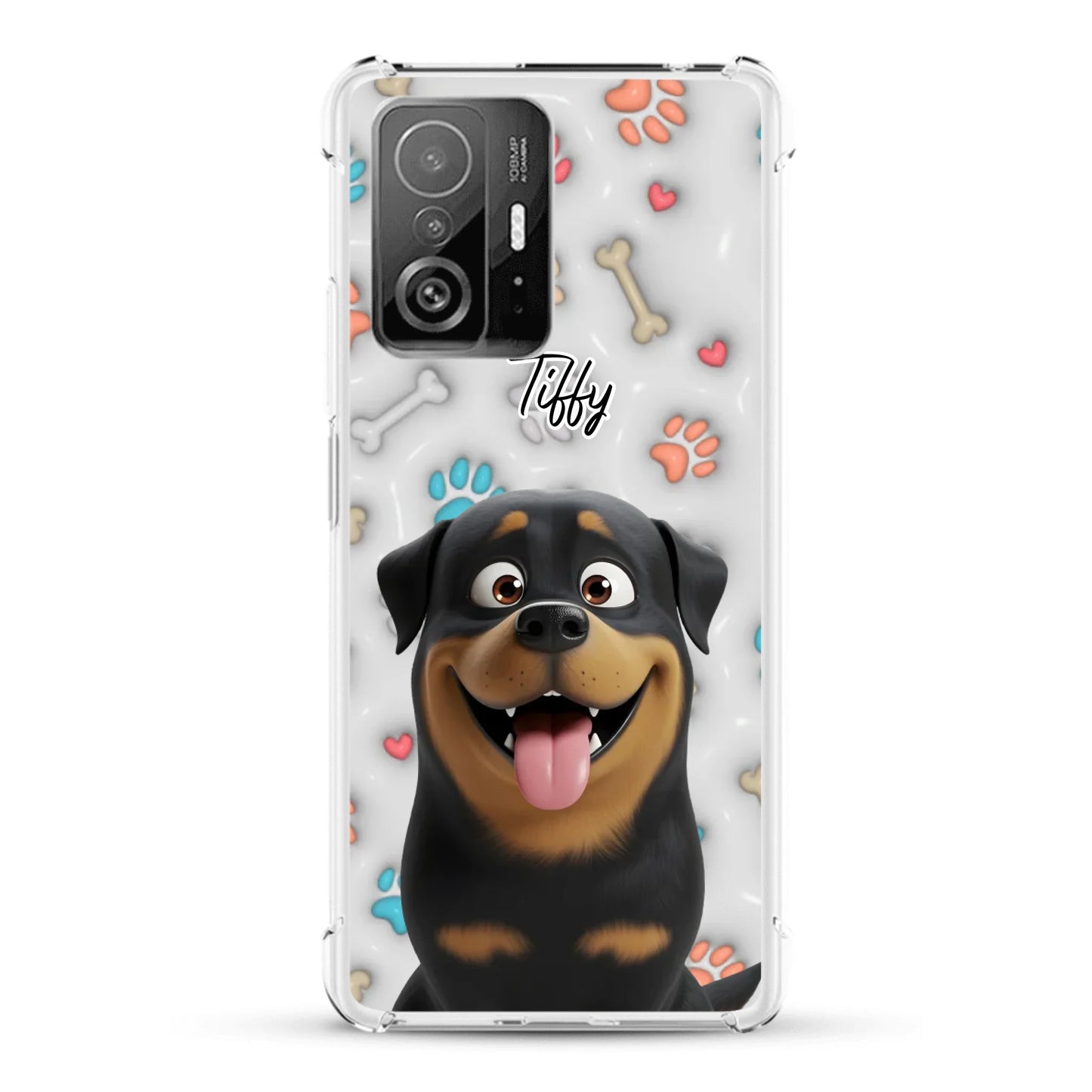 Lieblingspfoten (3D Optik) - Individuelle Handyhülle