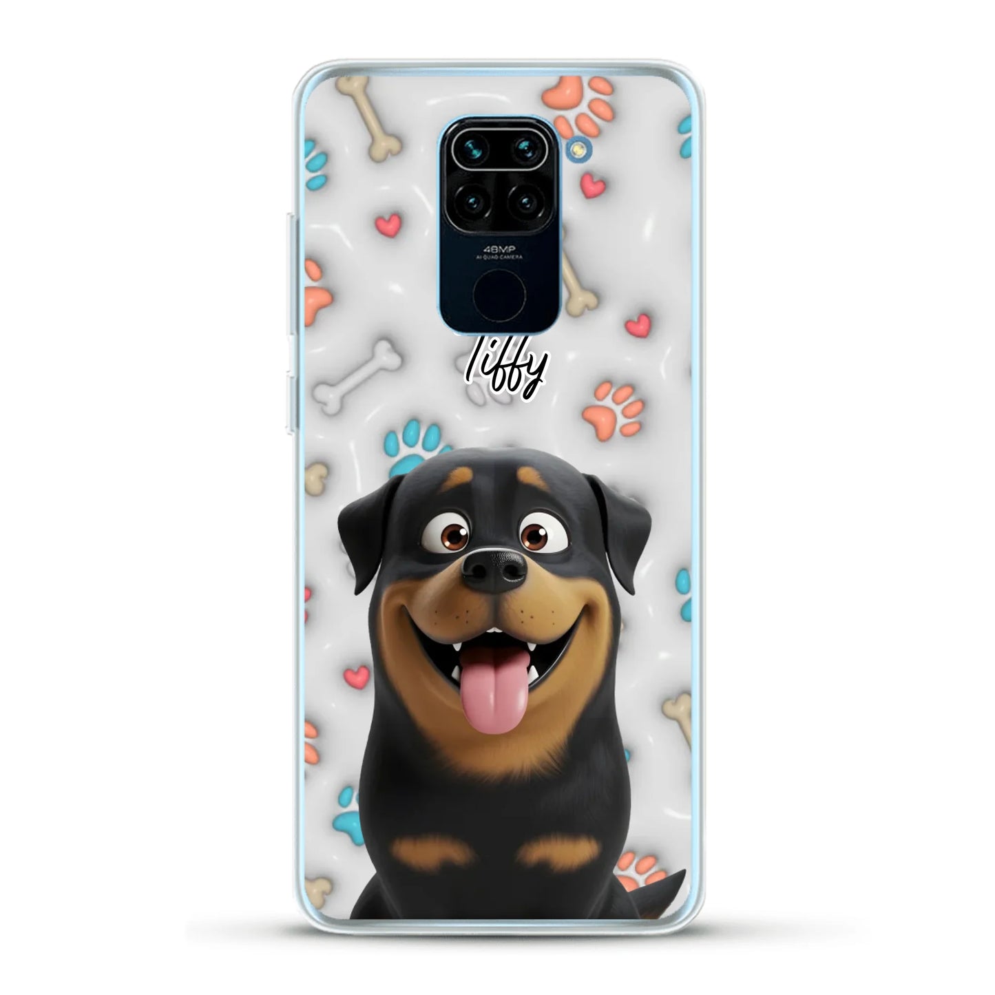 Lieblingspfoten (3D Optik) - Individuelle Handyhülle