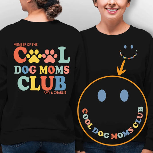 Cool pet mom club - Individuelles Sweatshirt