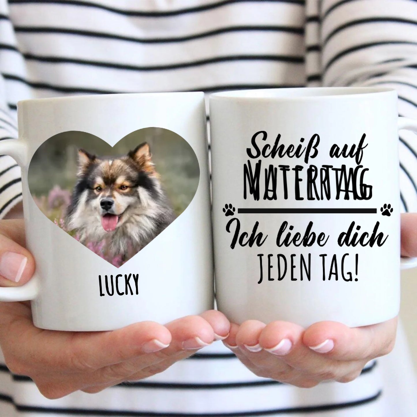 Jeden Tag - Individuelle Tasse