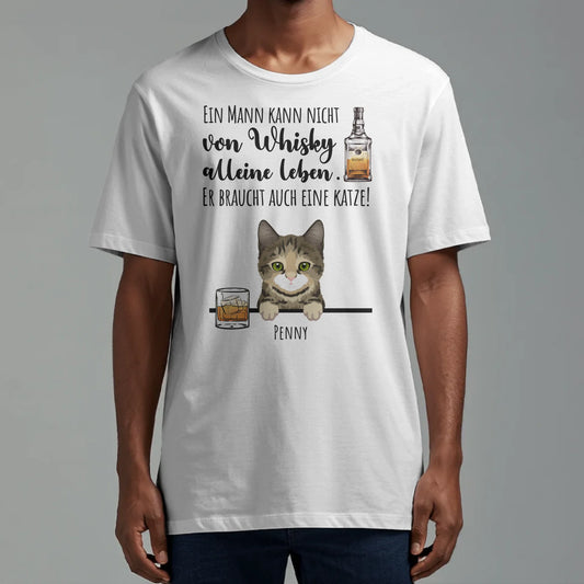 Whisky & Miau - Individuelles T-Shirt