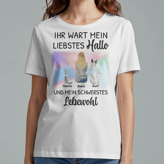Mein liebstes Hallo - Individuelles T-Shirt