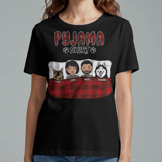 Mein Pyjama Shirt (Paar) - Individuelles T-Shirt