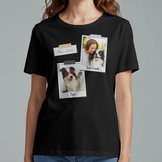Polaroidfotos - Individuelles T-Shirt