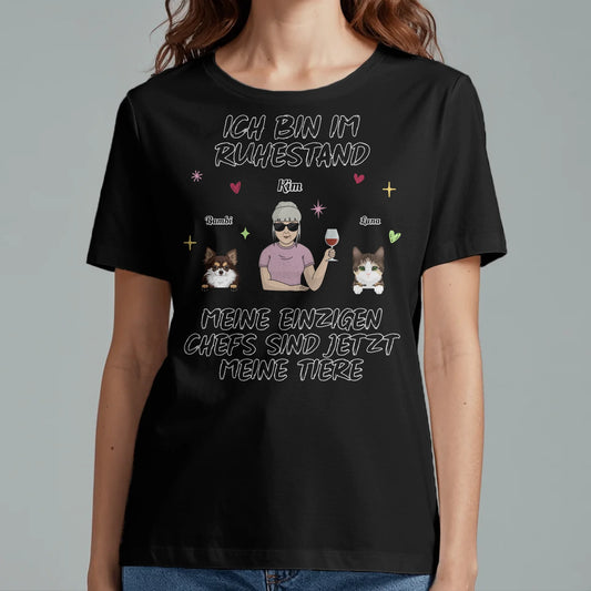Ich bin im Ruhestand - Individuelles T-Shirt